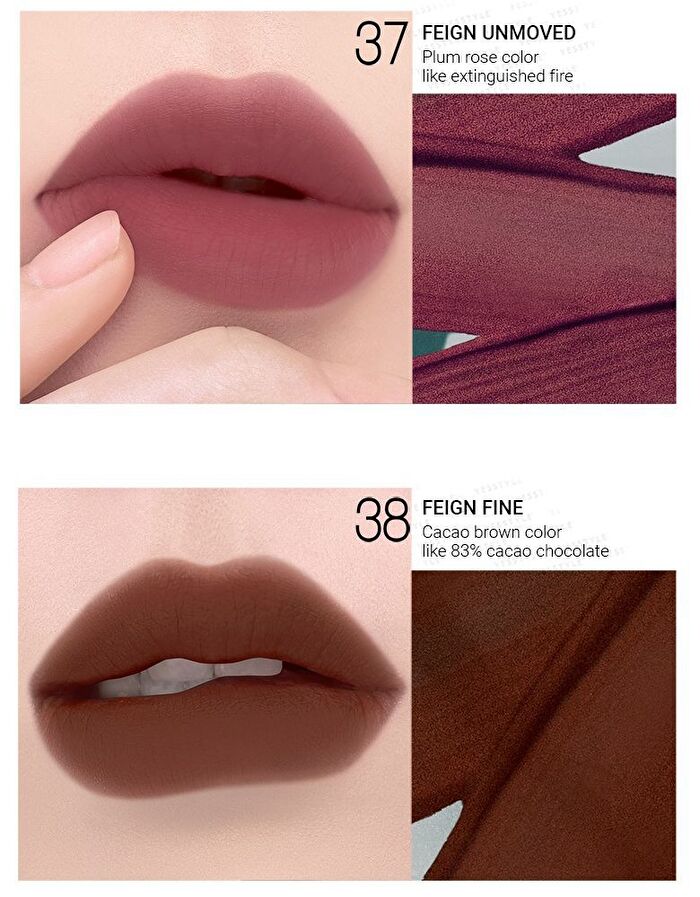 Last Velvet Lip Tint VIII Feeling Series - 5 Colors - #36 Feign Cool