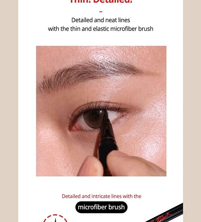 Superproof Brush Liner - 2 Colors - Kill Brown