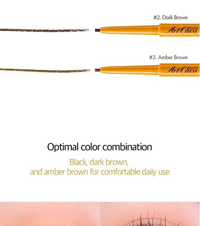 too cool for school Artclass Fixing Gel Liner - 3 Colors - #01 Deep Black