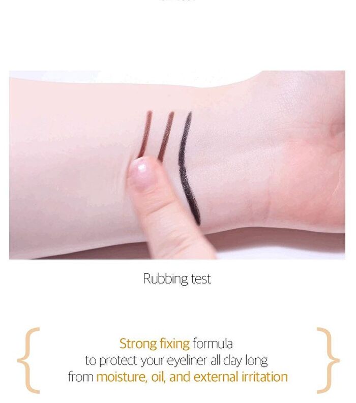 too cool for school Artclass Fixing Gel Liner - 3 Colors - #01 Deep Black