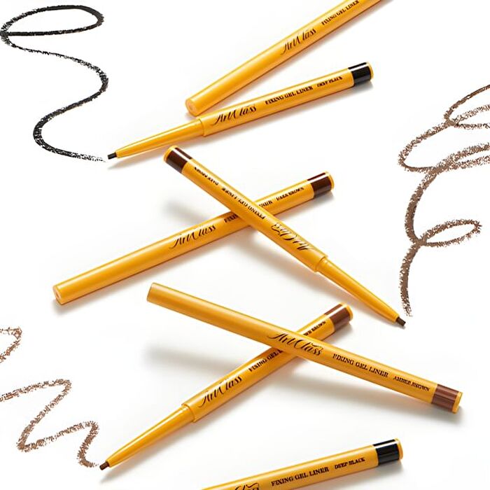 too cool for school Artclass Fixing Gel Liner - 3 Colors - #01 Deep Black