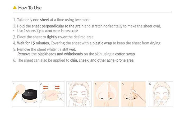 Blackhead Off Sheet LARGE - 40 sheets