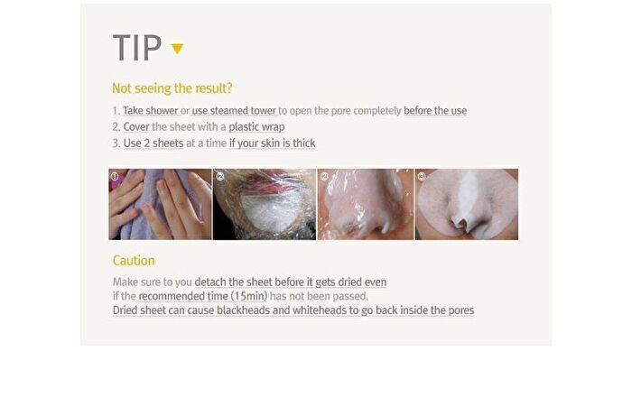 Blackhead Off Sheet LARGE - 40 sheets