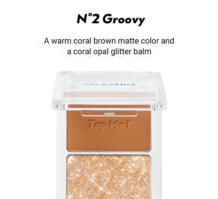 Tap Me Palette Duo - 3 Types - N°3 Rub-a-Dub