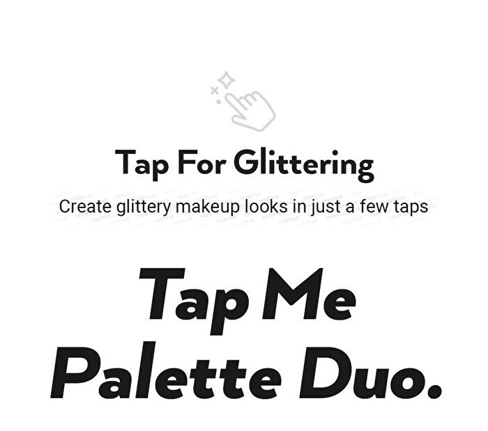 Tap Me Palette Duo - 3 Types - N°3 Rub-a-Dub