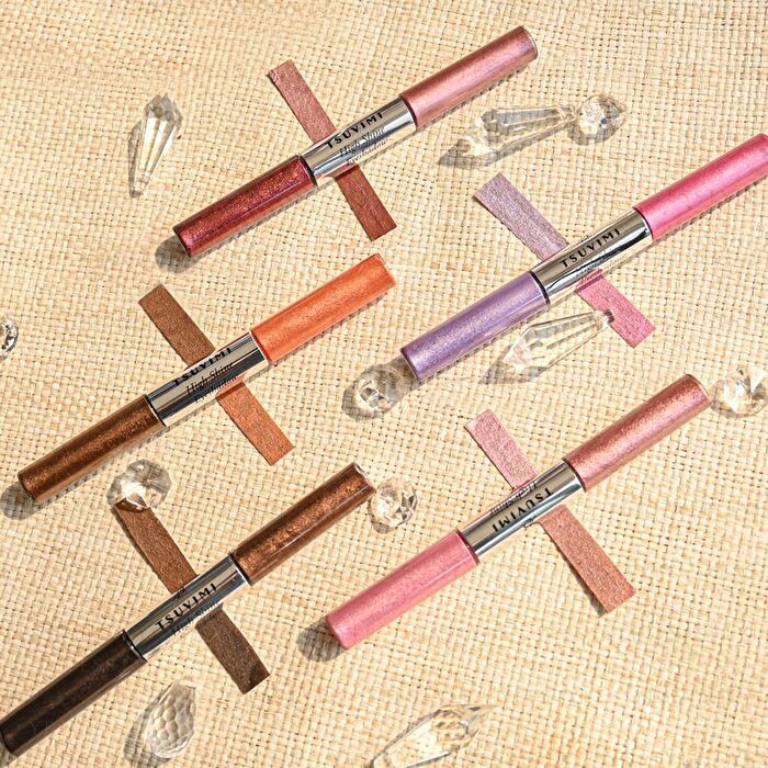 Two Tone High Shine Eyeshadow - S01 Pearl White / Ivory