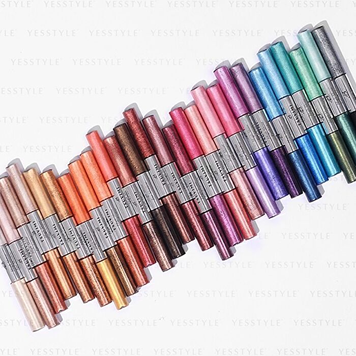 Tsuvimi Two Tone High Shine Eyeshadow - S05 Sky Blue / Navy Blue
