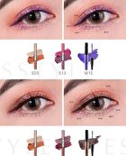 Tsuvimi Two Tone High Shine Eyeshadow - S12 Ballet Shoes / Rainbow Pony