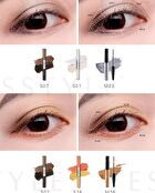 Two Tone High Shine Eyeshadow - S16 Caramel / Coco