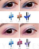 Two Tone High Shine Eyeshadow - S18 Sliced Orange / Morning Ohm