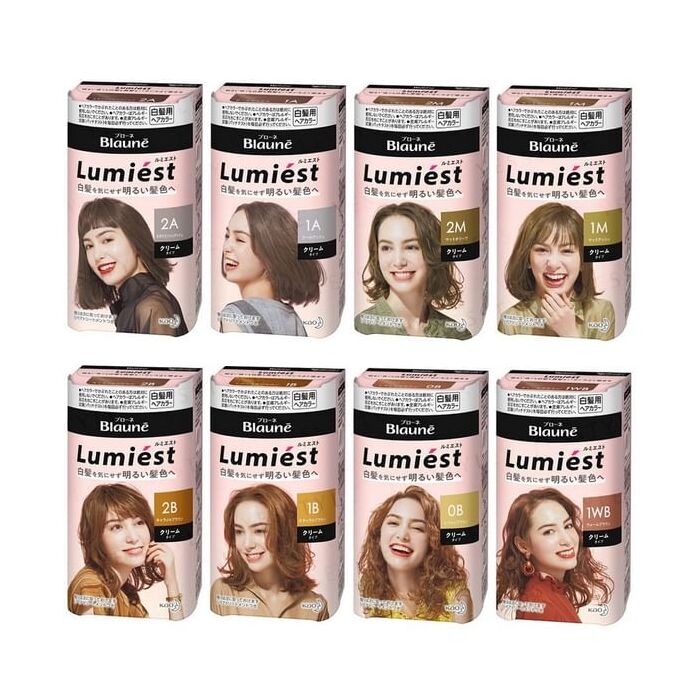 Blaune Lumiest Hair Color - 1A Cool Ash