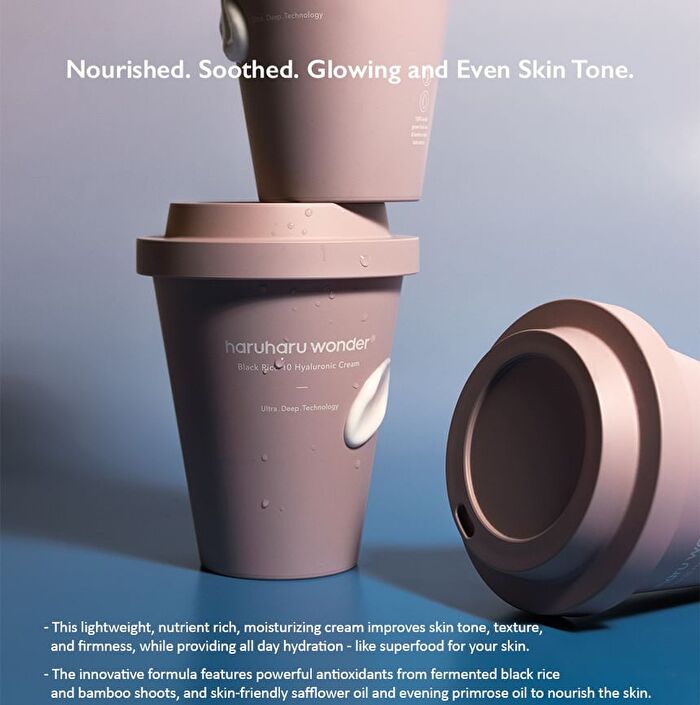 haruharu wonder Black Rice 10 Hyaluronic Cream CUP TYPE - Renewed - 90ml