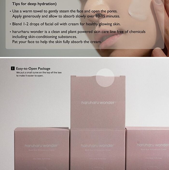 haruharu wonder Black Rice 10 Hyaluronic Cream CUP TYPE - Renewed - 90ml