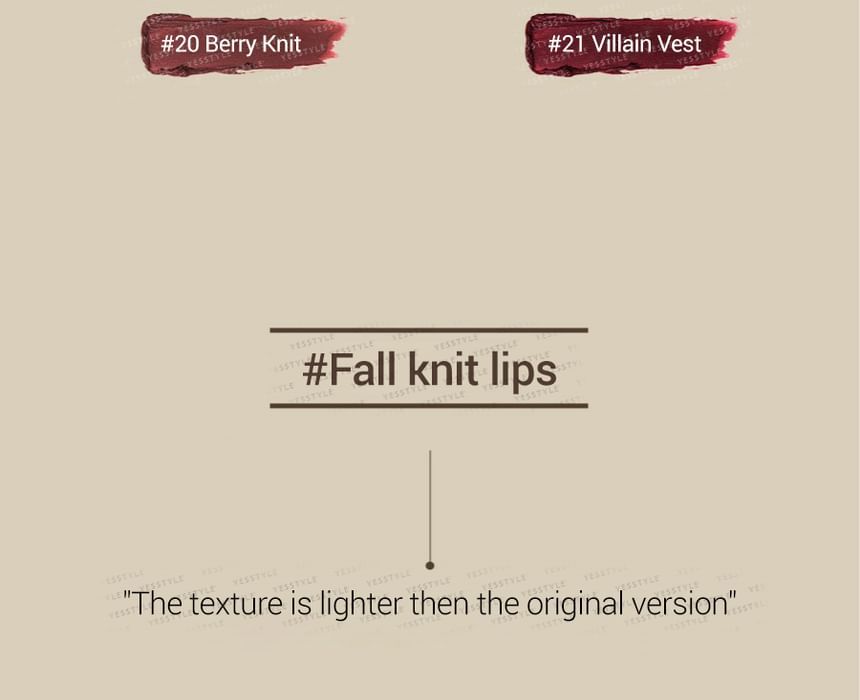 romand Zero Velvet Tint 2020 F/W Series - 4 Colors - #19 Earl Grey Shawl