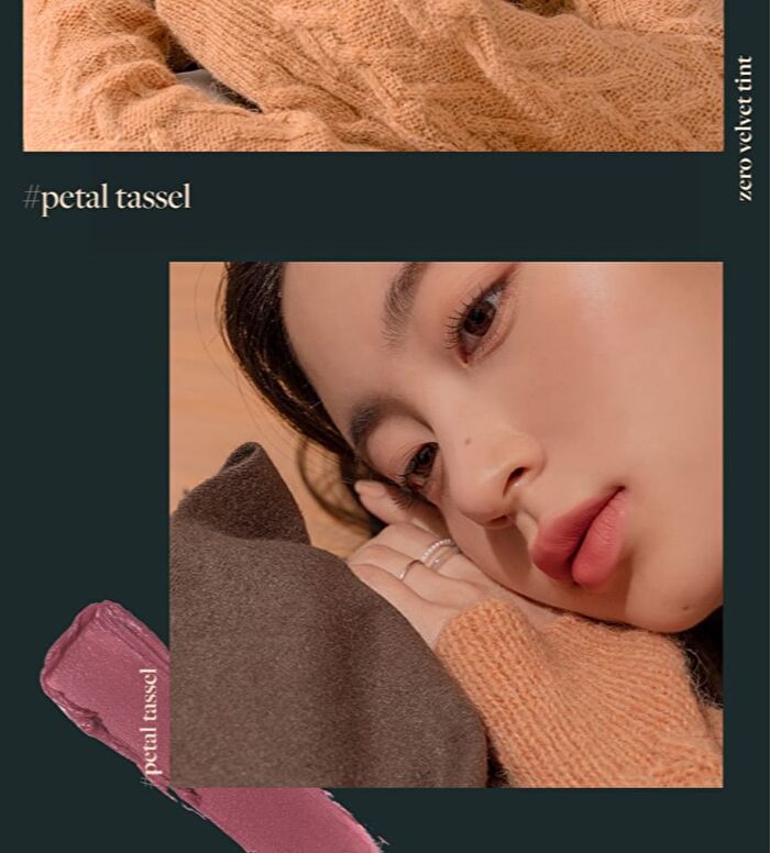 romand Zero Velvet Tint 2020 F/W Series - 4 Colors - #20 Berry Knit