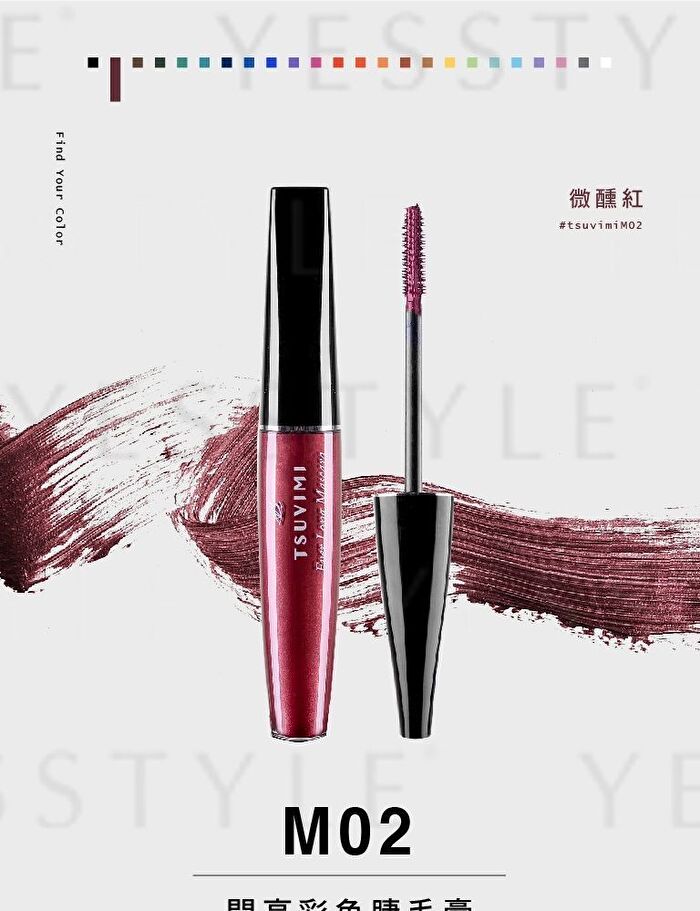 Tsuvimi Ever Long Mascara - M12 Red