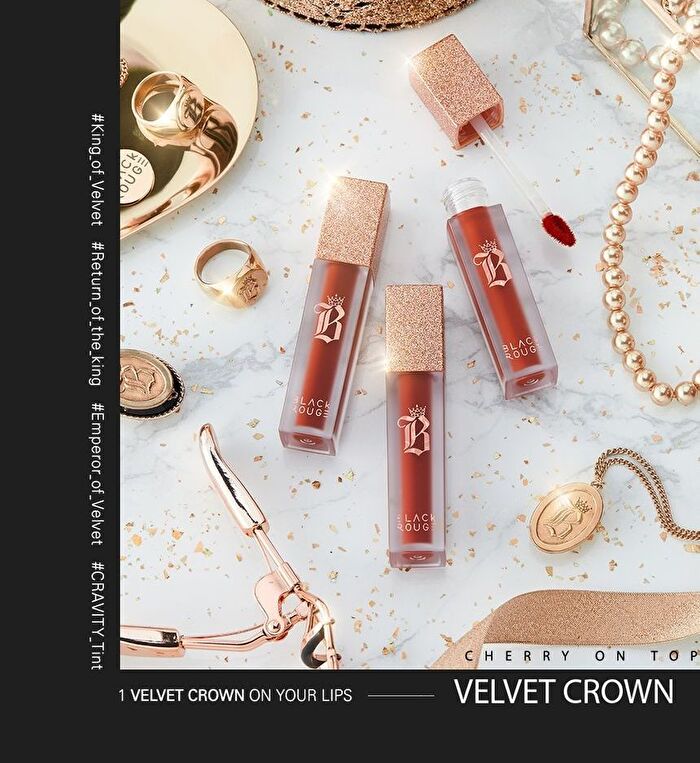 Black Rouge Air Fit Velvet Tint SEASON 7 Velvet Crown Edition - 5 Colors - A37 Unrivaled Chilli King