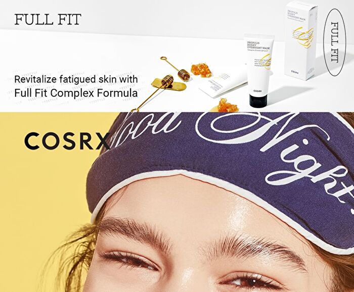 Cosrx Full Fit Propolis Honey Overnight Mask - Renewed Version: 60ml