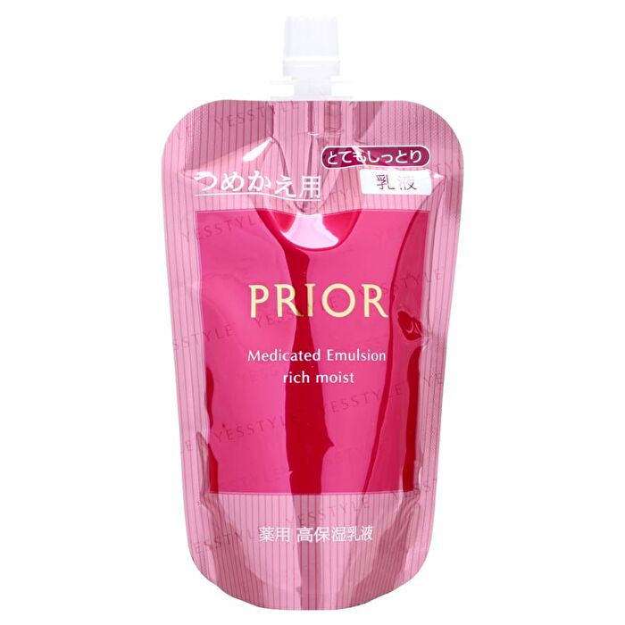 Prior High Moisturizing Emulsion - Rich Moist - 100ml Refill