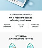DIVE-IN Low Molecule Hyaluronic Acid Mask Set - 27ml x 10 pcs