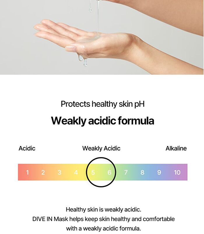 DIVE-IN Low Molecule Hyaluronic Acid Mask Set - 27ml x 10 pcs