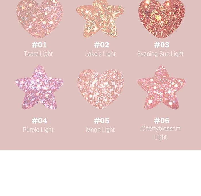Coringco Shabam Shabam Romantic Glitter - 6 Colors - #02 Lake\'s Light