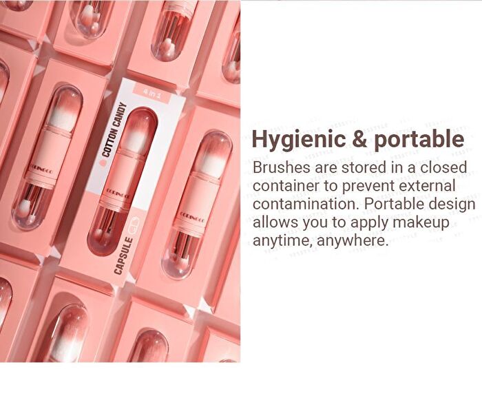 Coringco Cotton Candy Capsule Makeup Brush - 1 pc