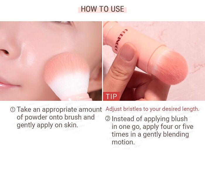 Coringco Cotton Candy Capsule Makeup Brush - 1 pc