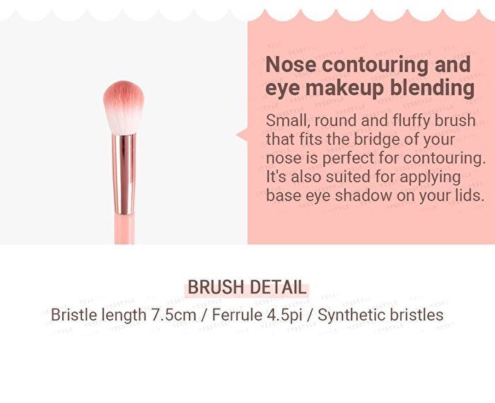Coringco Cotton Candy Capsule Makeup Brush - 1 pc