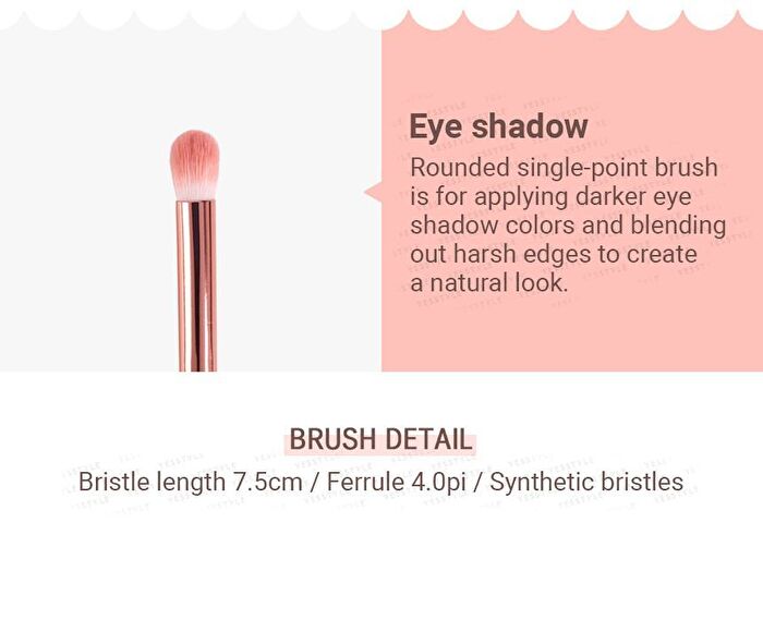 Coringco Cotton Candy Capsule Makeup Brush - 1 pc