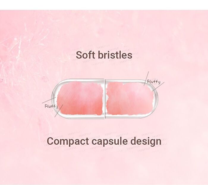 Coringco Cotton Candy Capsule Makeup Brush - 1 pc