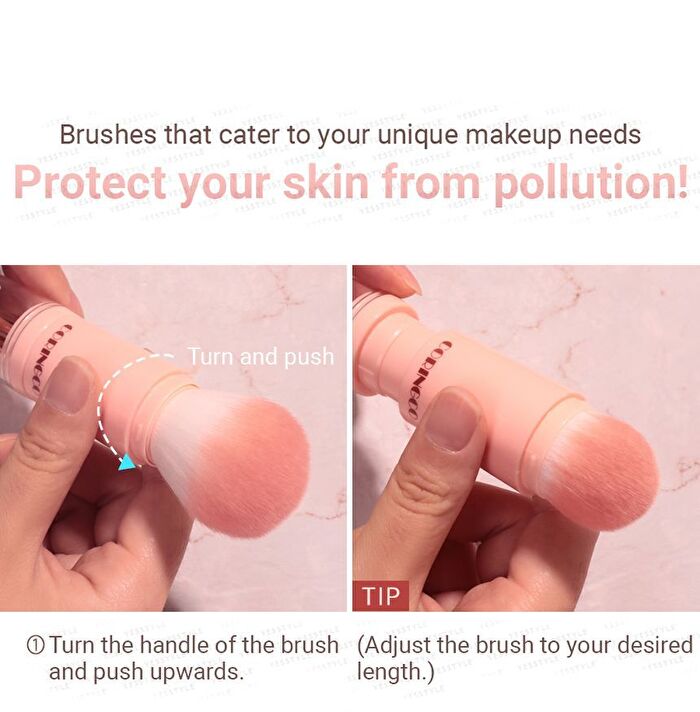 Coringco Cotton Candy Capsule Makeup Brush - 1 pc