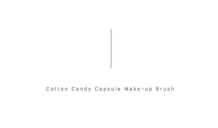 Coringco Cotton Candy Capsule Makeup Brush - 1 pc