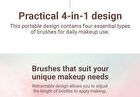 Coringco Cotton Candy Capsule Makeup Brush - 1 pc