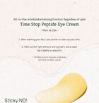 The Plant Base Time Stop Peptide Eye Cream - 30ml