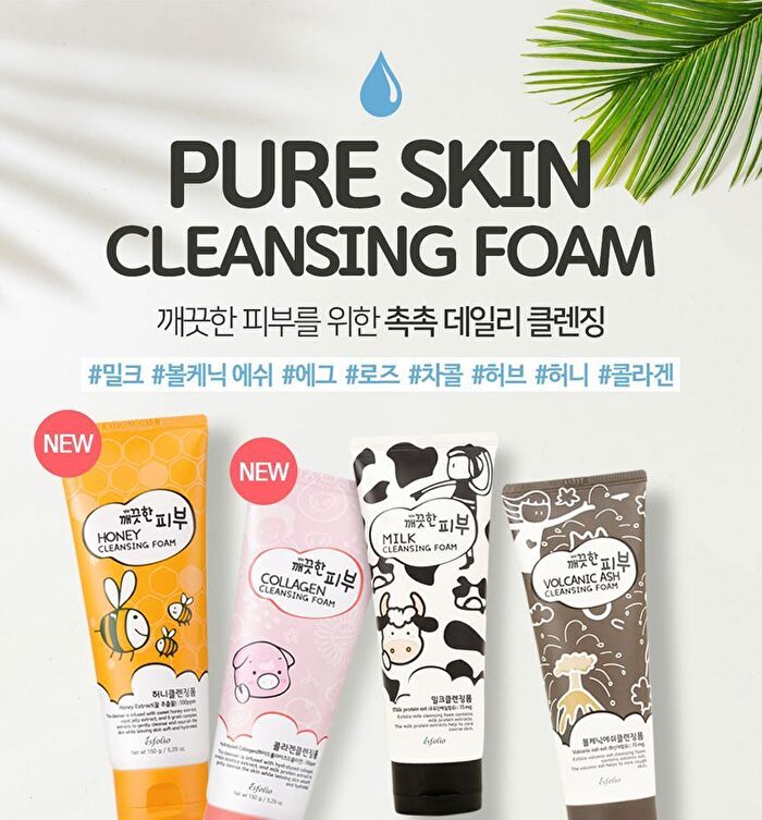 esfolio Pure Skin Honey Cleansing Foam - 150ml