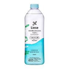 Kao Liese Neguse Moist Mint Shower Hair Spray - 340ml Refill