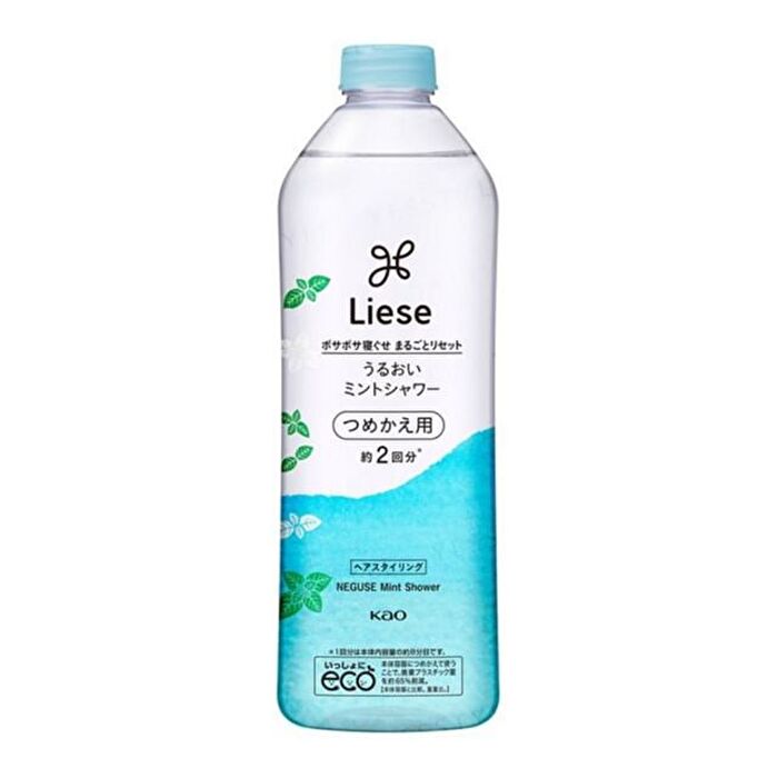 Liese Neguse Moist Mint Shower Hair Spray - 340ml Refill