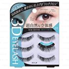 3D Eyes Eyelash - 09 Clear Accent - 3 pairs