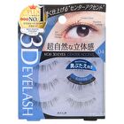 3D Eyes Eyelash - 09 Clear Accent - 3 pairs
