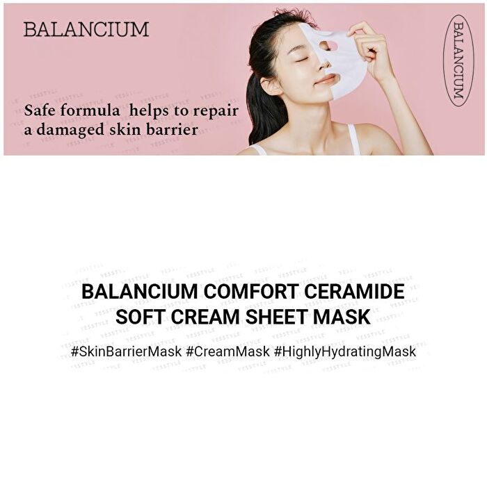 Cosrx Balancium Comfort Ceramide Soft Cream Sheet Mask - 26ml x 1 pc