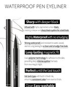 Waterproof Pen Eyeliner - 3 Colors - Brown Black