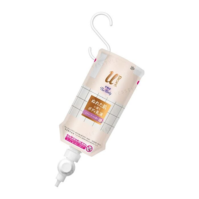 Biore U The Body Wet Skin Body Moisturizer - Fragrance Free - 300ml Refill