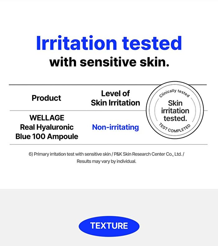 Wellage Real Hyaluronic Blue 100 Ampoule - 60ml