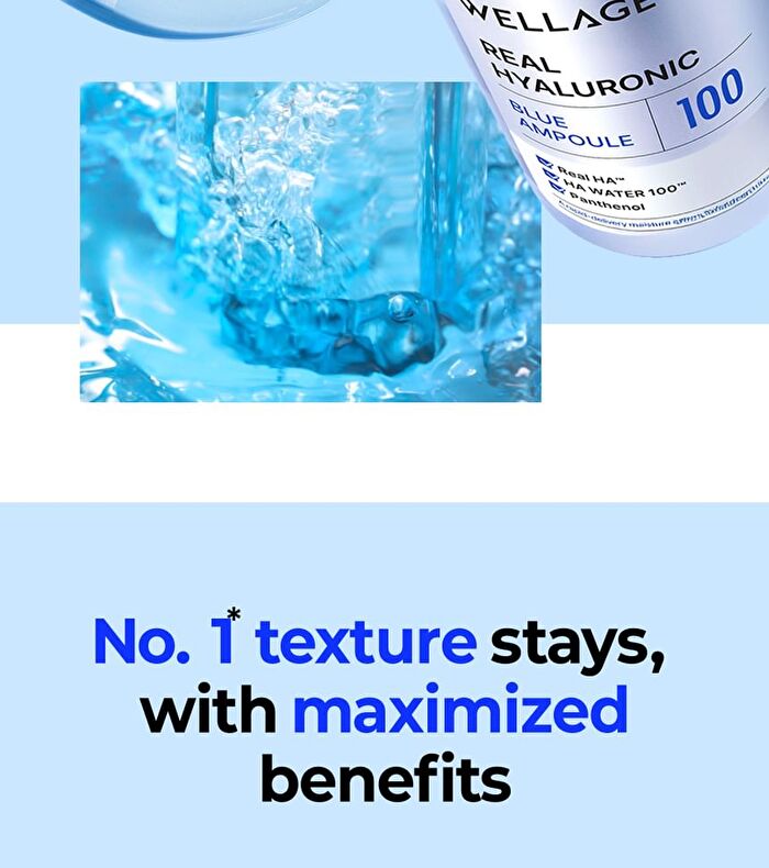 Wellage Real Hyaluronic Blue 100 Ampoule - 60ml
