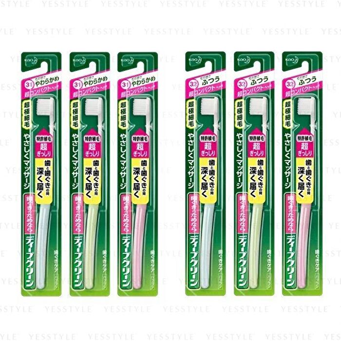 Deep Clean Ultra Compact Toothbrush - 1 pc - Random Color - Normal