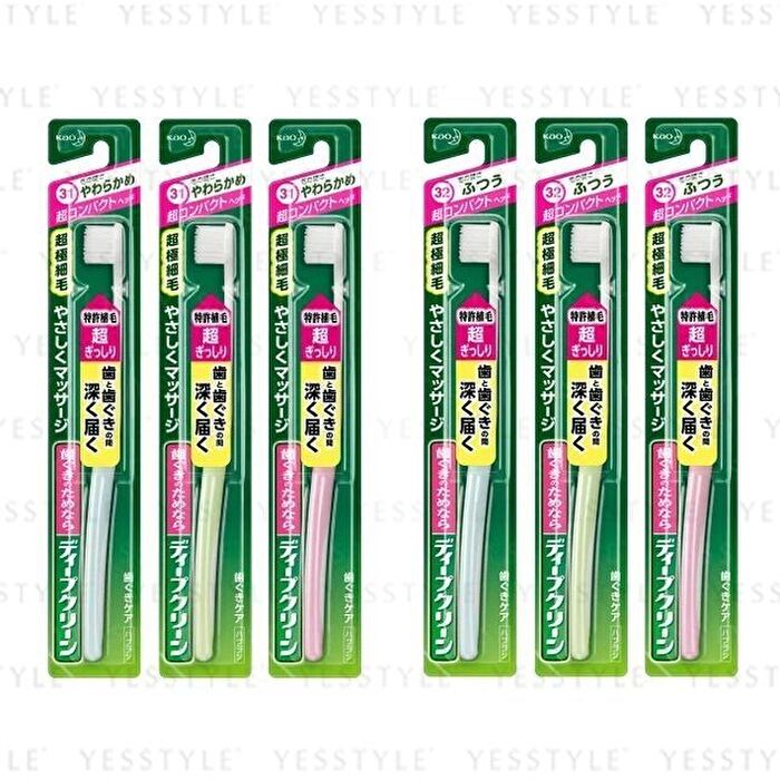 Deep Clean Ultra Compact Toothbrush - 1 pc - Random Color - Normal