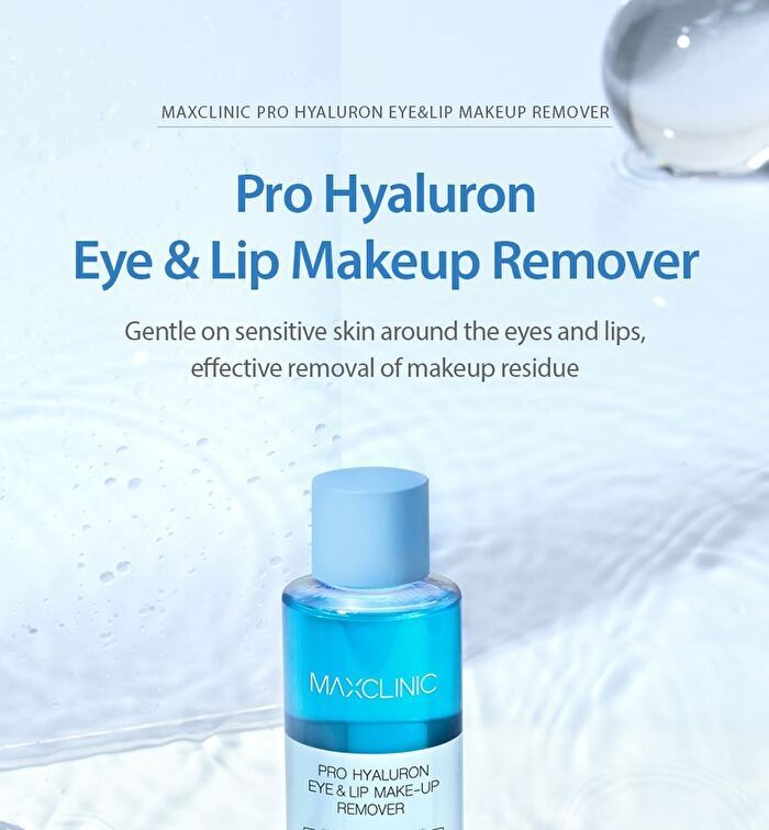 Maxclinic Pro Hyaluron Eye & Lip Makeup Remover - 160ml