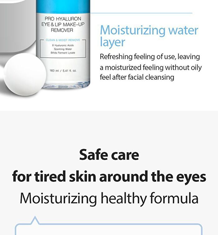 Maxclinic Pro Hyaluron Eye & Lip Makeup Remover - 160ml