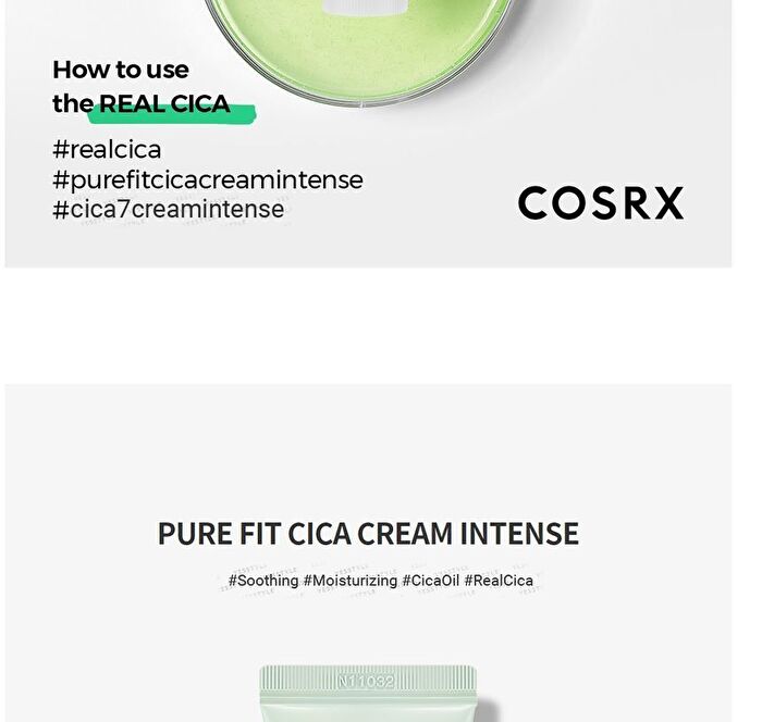 Cosrx Pure Fit Cica Cream Intense - 50ml